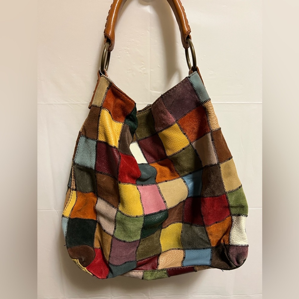 Lucky Brand Patchwork Leather Purse